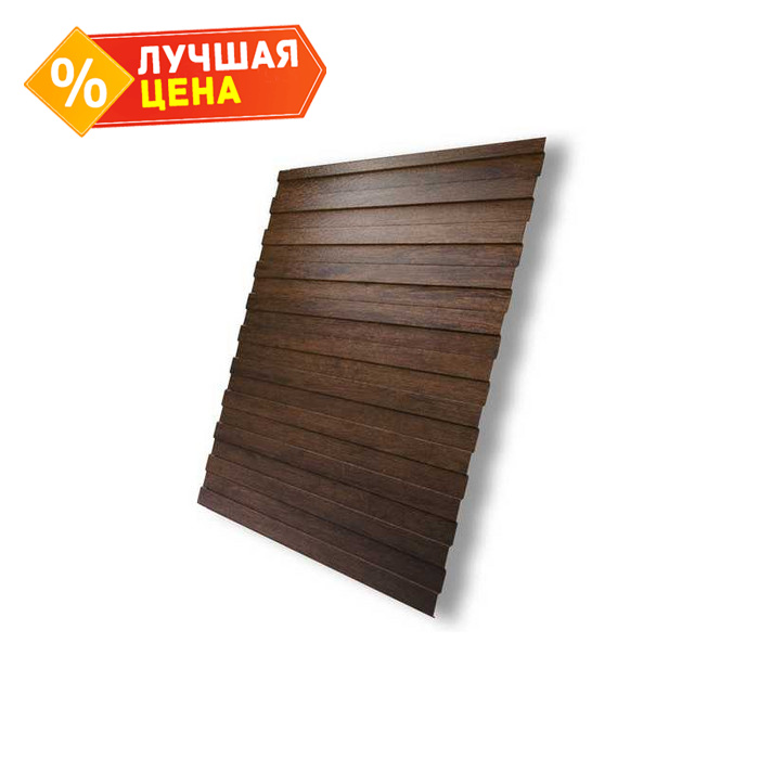 Профлист Grand Line C8A Print-double Elite 0.45 мм Antique Wood