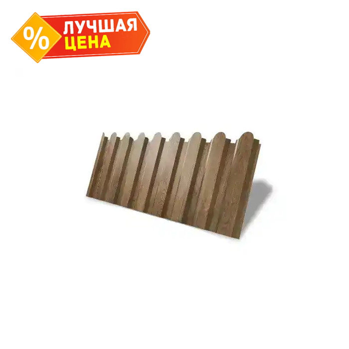 Профлист Grand Line фигурный C20A Print Elite 0.45 мм Antique Wood