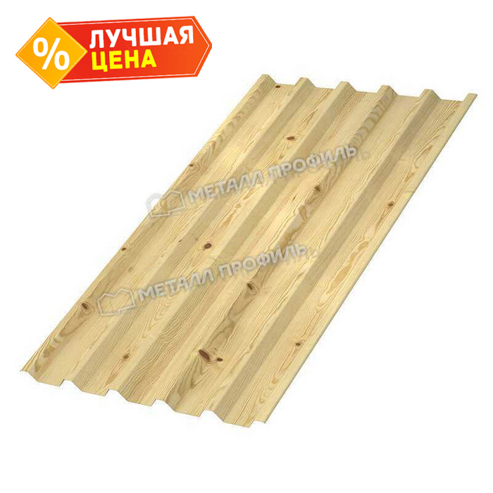 Профлист Металл Профиль С-44 0,5 ECOSTEEL® текстурированный Сосна