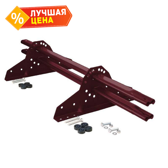 Снегозадержатель NEW трубчатый Grand Line RAL 3005 1м