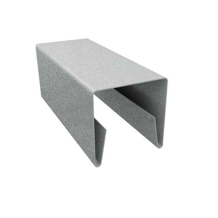 Планка П-образная заборная 20 0,4 Zn (2,5м)