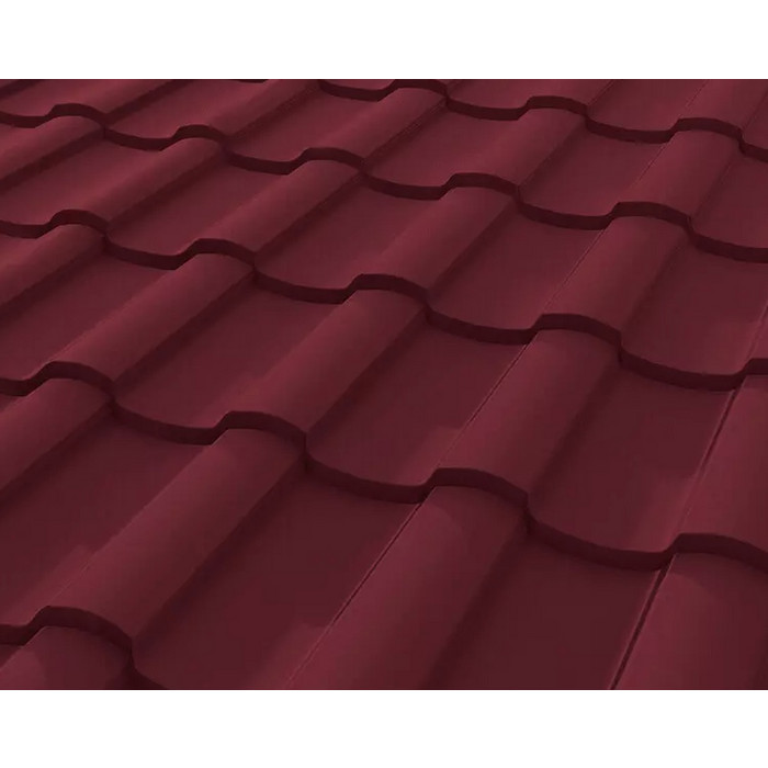 Металлочерепица Stynergy Stella Стальной Кашемир (0.5) RAL 3005